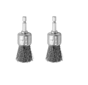Brosse de polissage DIY de 1 pouce avec tige hexagonale de 1/4 et poils en éponge pour personnalisation OEM industrielle, élimination de la rouille et GB-OB-0002 1 pouce - Product Image 4
