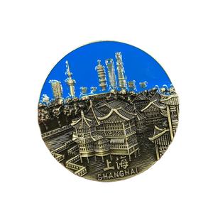 France Angleterre Allemagne USA Brésil Italie Métal Magnétique Réfrigérateur Décapsuleur Creative 3D Cadeau Shanghai Réfrigérateur Aimant - Product Image 2