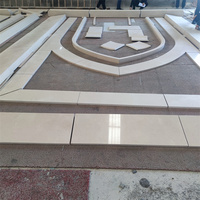 PAIA STONE Moleanos Beige Limestone Polished Limestone Exterior Door Frame Lines Niche Marble Molding Villa Hotel Project