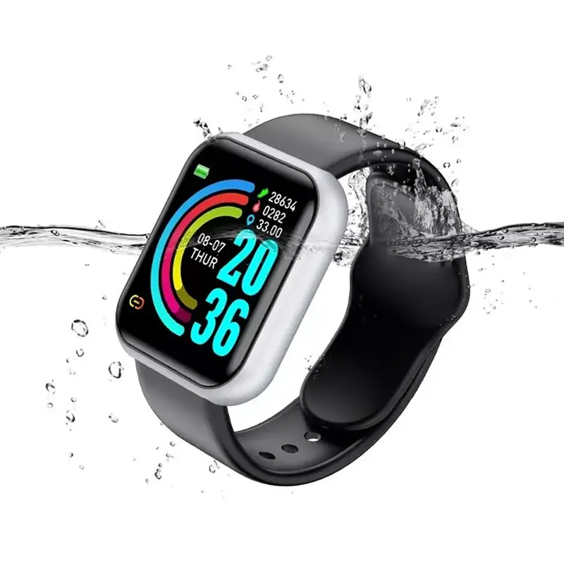 Produtos que mais vendidos reloj d20 pulseira de relógio inteligente para esporte smartwatch d20 y68 pulseira inteligente d20 sport watch