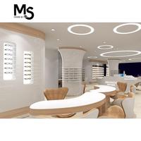 Luxus moderne LED-Licht Brillen und Sonnenbrillen Glass chränke Vitrine Vitrine für Store Interior Design