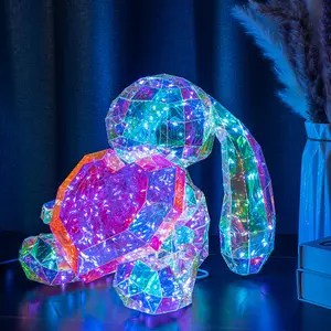 2024 New Arrivals Led Lights for Decoration Rabbit Birthday Party Favors Supplies Gifts Sets For Women Trending Products