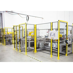 Groothandel Metalen Veiligheidshek Robot Veiligheidshek Voor Magazijnen Gepoedercoat Machine Veiligheidshek - Product Image 4