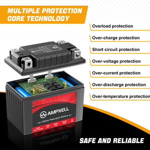 12V 2.5Ah Battery High Motorcycle Starting Battery for Middle East High Capacity 2.5Ah Ensures Reliable Starting Power. Durable - Product Image 5