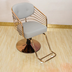 Розовое золото стул для парикмахерской салон парикмахерские стулья мебель