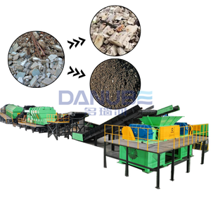 Centrale de tri des déchets solides, équipement de tri des déchets urbains de grande envergure, ligne de recyclage des déchets municipaux - Product Image 1