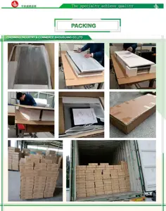 Vitrine de comptoir en verre à vision complète avec cadre en aluminium - Product Image 5