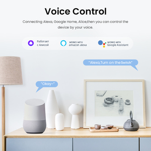 Tysh EU สวิตช์ไฟติดผนังอัจฉริยะ WiFi แบบสัมผัสสวิตช์บ้านอัจฉริยะ Tuya Ai ใช้ได้กับ Google Alexa - Product Image 5