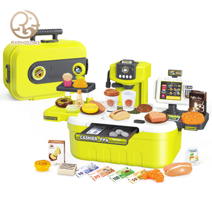 ของเล่นจำลองสำหรับเด็กและเด็กผู้หญิงเครื่องแคชเชียร์ของเล่นในบ้านจำลองสำหรับเก็บเงินสดใช้ในซูเปอร์มาร์เก็ต - Product Image 1