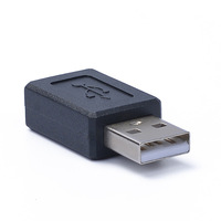 Adaptateur USB C femelle vers USB 2.0 mâle, adaptateur USB C vers USB, câble de chargeur de type C, convertisseur d'alimentation