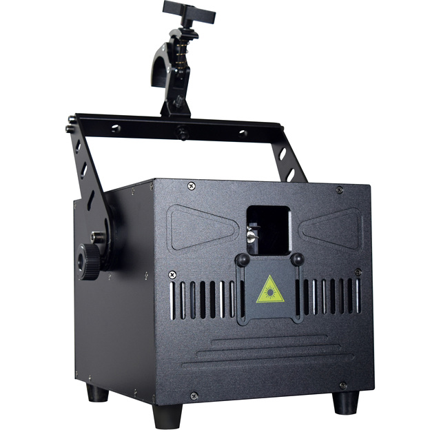 20W 3D Laser Cube Projector FB4 DMX Control Outdoor RGB Full Color Light CRI95 IP65 Google Assistant Dimmable Wedding Stage