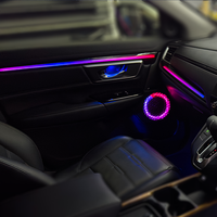 Pour l'éclairage intérieur du CRV, mise à niveau de l'éclairage ambiant lumineux, lumières d'ambiance LED multicolores, symphonie de couleurs, 12V OEM