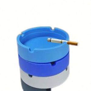 Cenicero Promocional con Logotipo Personalizado, Ecológico, Resistente al Calor, de PVC, Color Personalizado, Accesorio Portátil para Fumar, Regalos Empresariales - Product Image 1