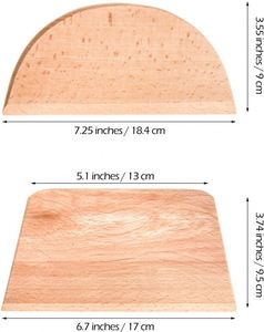 Raschietto per <span class=keywords><strong>pasta</strong></span> di legno raschietto per torte taglierina per impastare cibo Scrappers per cucina torta fondente <span class=keywords><strong>pasta</strong></span> per pane fare - Product Image 2