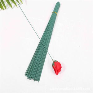 Herramientas de Floristería Ecológicas de Alta Calidad, Alambre Floral <span class=keywords><strong>Verde</strong></span>, Manualidades con Tallos de Flores, Manualidades para el Día del Padre, Día de la Madre, Pascua, Navidad - Product Image 3