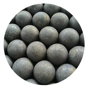 China low price hot rolled rolling roll forged grinding media iron steel ball factory for sale grinding cement sag ball mill ore