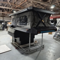 Camper pour camionnette 4x4 avec salle de bain et douche, idéal pour les camping-cars, les camping-caristes et le camping en tout-terrain