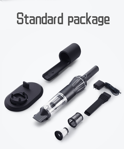 Mini Aspiradora de Escritorio Ciclónica Portátil con Motor sin Escobillas, Diseño sin Bolsa, Funciona con Batería, Función de Aspirado en Seco para Uso en Automóviles y Hoteles - Product Image 3