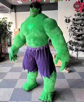 Extérieur gonflable Hulk vert géant dessin animé Anime Cosplay vert homme mascotte Costume fête publicité cérémonie accessoires