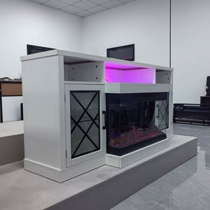 18 \ "TV điện tủ cho TV 85 inch 110V-120V Wifi kiểm soát pha lê ngọn lửa màu Tùy chọn ngôn ngữ pháp cho tường lò sưởi - Product Image 4