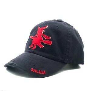 Écusson <span class=keywords><strong>de</strong></span> broderie personnalisé logo casquettes <span class=keywords><strong>de</strong></span> sport Baseball papa chapeaux non structuré Vintage en détresse Gorras <span class=keywords><strong>chapeau</strong></span> en gros coton lavé - Product Image 2