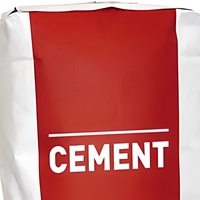 Sac à ciment en papier kraft multi-parois imperméable avec doublure en plastique