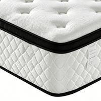 OEM ODM Maßgefertigte Kühlende Atmungsaktive Gel-Taschenfederkern-Hybridmatratze King/Queen Size Memory-Schaum Leise Hotel-Massage-Kompressionsmatratze