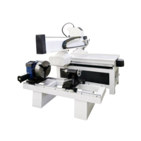 Máquina Fresadora CNC Jinan Mosencnc Mini de 4 Ejes, 600*900 mm, para Trabajar Madera, Fabricación de Muebles de Cocina, Grabado Rotatorio 3D en Metal