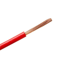 Câble électrique marin flexible en cuivre BVR isolé PVC, indice de protection IP67, pour le câblage domestique