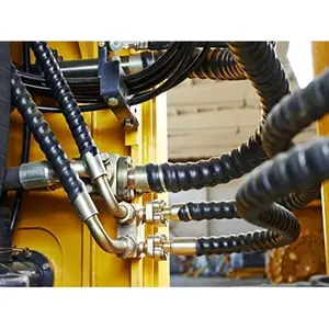 Manchon de protection de <span class=keywords><strong>tuyau</strong></span> spiralé ignifuge personnalisé, résistance au vieillissement, enroulement de fil spiralé, protection de <span class=keywords><strong>tuyau</strong></span> hydraulique - Product Image 3