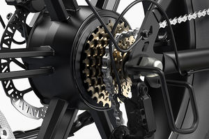 Vélo électrique Yozma à pneus larges 7 vitesses V20 48V 15Ah 25AH 250W 500W 750W <span class=keywords><strong>1000W</strong></span>, modèle 10, pour le tout-terrain - Product Image 6