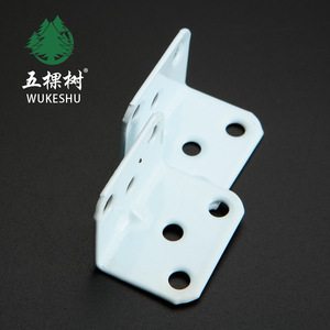 Équerres d'angle Wukeshu à 90 degrés, taille 3520, 6 trous, nickelées, pour meubles et accessoires de quincaillerie - Product Image 3
