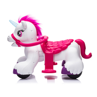 Jouet à roulettes pour bébé, voiture pour enfants, jouets roses pour filles, jouets à roulettes électriques 12v, animaux