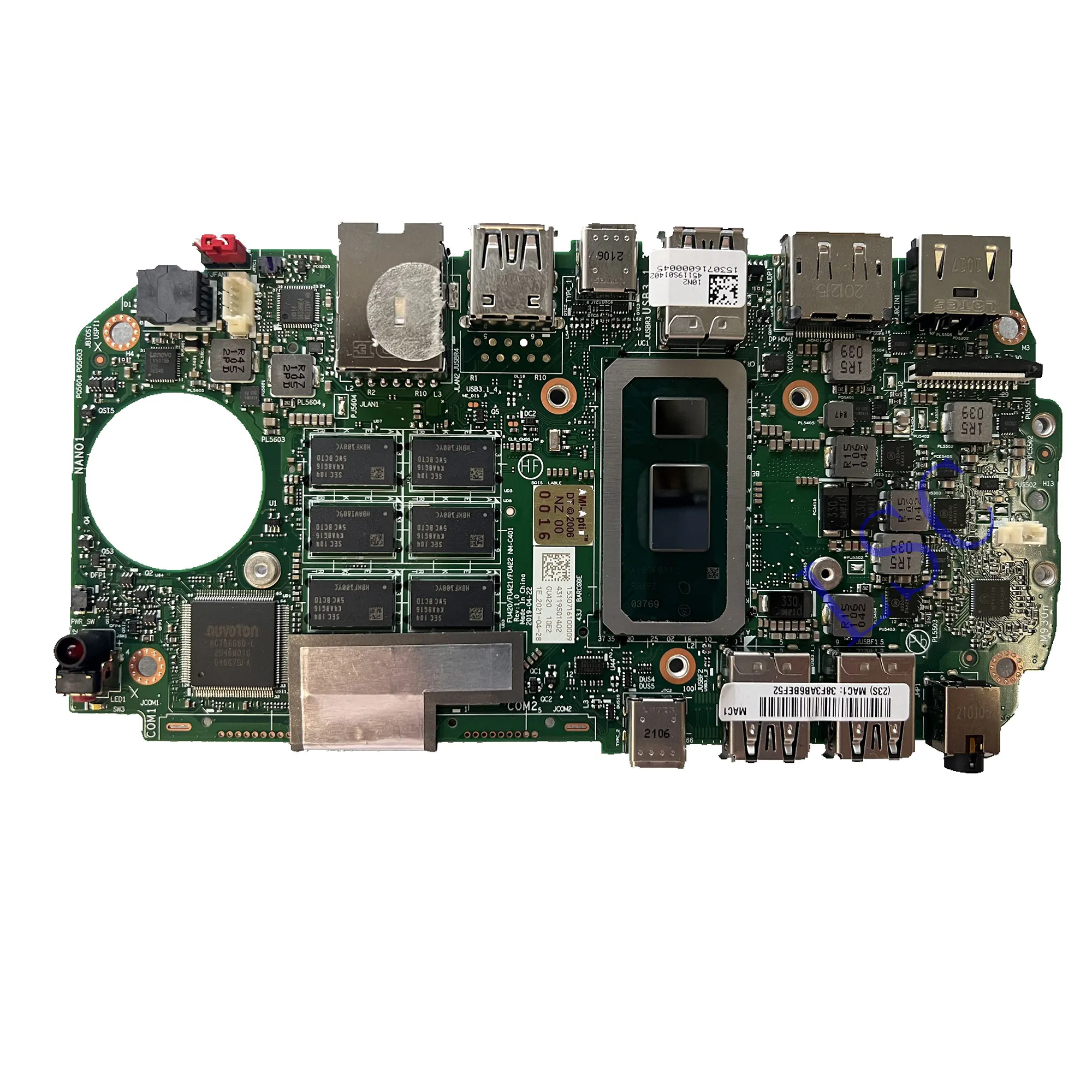 NM-C401 Hauptscheibe für ThinkCentre M90n-1 Desktop-Hauptscheibe CPU:4205U RAM:4G FRU:5B20U53774 RDD4 100% Test OK
