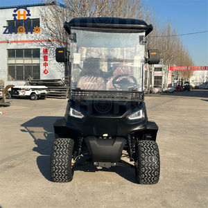 Regalos de Navidad Nuevo carrito de golf Coche de golf rojo de alta calidad para adultos Coches Vehículo utilitario Buggy <span class=keywords><strong>Car</strong></span> 4x4 para la venta - Product Image 2