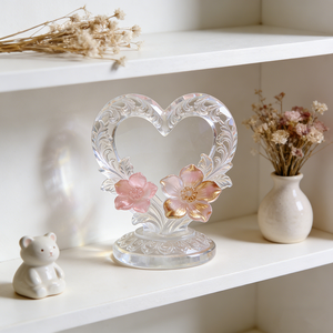 Statuette di Cuori in Resina Dear Lovers all'Ingrosso, Decorazioni da Tavolo per Matrimoni, Regali e Souvenir Artigianali per Coppie - Product Image 5