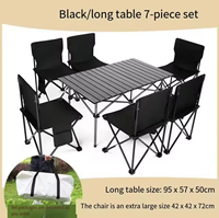 Chaise pliante portable et table pour camping Beach Park et prix avantageux pour les repas en plein air