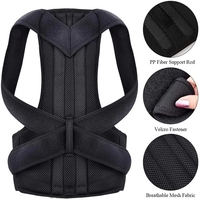 Ceinture Renforcée Colonne Lombaire Posture Correcteur Gilet Réglable Dos Soutien Sangle Épaule Colonne Lombaire Attelle Cou Civière Formateur