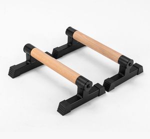 Barras <span class=keywords><strong>Paralelas</strong></span> de <span class=keywords><strong>Calistenia</strong></span> con Mango de Madera, Soporte Doble para Flexiones, Equipo de Entrenamiento para Flexiones y Dips en Casa - Product Image 4