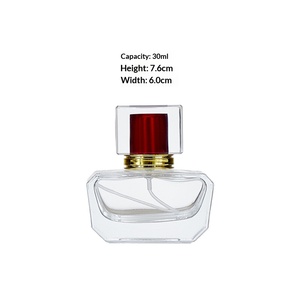 Spot Custom Thick Bottom Square Glass <b>Perfume</b> <b>Bottle</b> 30ml Transparent Cosmetic Packaging Press <b>Spray</b> Refillable <b>Bottle</b> - Product Image 6