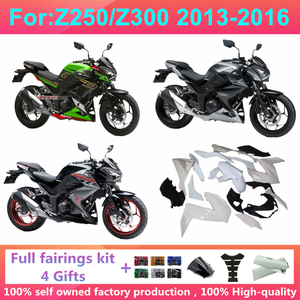 Kit Completo de Carenado para Motocicleta Compatible con <span class=keywords><strong>Kawasaki</strong></span> Z300r Z250R Z300 <span class=keywords><strong>Z250</strong></span> 2013 2014 <span class=keywords><strong>2015</strong></span> 2016, Kits de Carenado de Carrocería Zxmt - Product Image 1