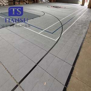 Terrains de basket haut de gamme personnalisés avec lignes et badges Produit de gazon artificiel de qualité supérieure - Product Image 4