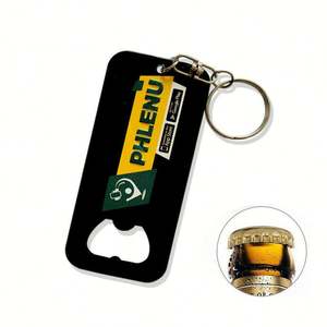 Porte-clés vierge personnalisable par sublimation - Porte-clés en alliage d'aluminium pour impression DIY, cadeau souvenir promotionnel - Product Image 4