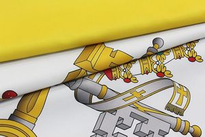 <span class=keywords><strong>Bandera</strong></span> promocional <span class=keywords><strong>de</strong></span> <span class=keywords><strong>la</strong></span> ciudad <span class=keywords><strong>del</strong></span> <span class=keywords><strong>Vaticano</strong></span> al por mayor, <span class=keywords><strong>Bandera</strong></span> <span class=keywords><strong>de</strong></span> país <span class=keywords><strong>de</strong></span> poliéster impresa <span class=keywords><strong>de</strong></span> 3x5 pies, ojales para interiores <span class=keywords><strong>de</strong></span> colores vibrantes <span class=keywords><strong>de</strong></span> latón/exteriores - Product Image 4