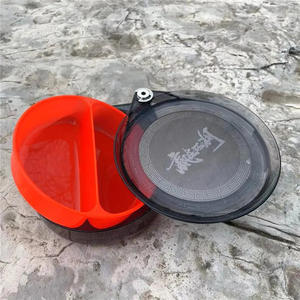 Boîte à appâts double pour la pêche, 17 cm, en plastique, magnétique, universelle, pour réservoir, étang, multifonction - Product Image 3