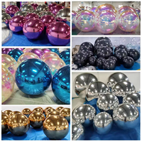 Ballon miroir gonflable double couche en PVC coloré réfléchissant Laser Mariage Noël Centre commercial Evénement Fête Ballons