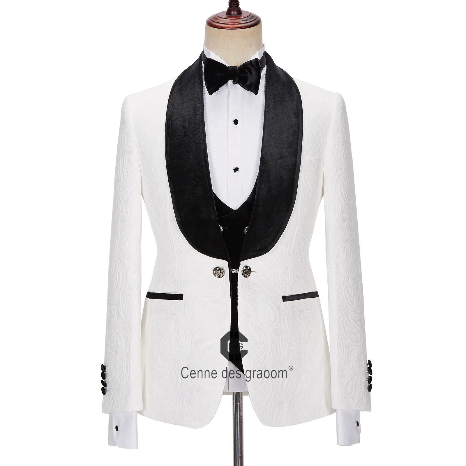 Cenne des graoom Slim Fit Suit Black Wedding Suit Blazer Jacket pant coat design men wedding suits pictures Tuxedo