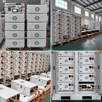 Système de stockage d'énergie solaire photovoltaïque industriel OEM 261 kWh pour la réduction de la demande de pointe, batterie LiFePO4 haute capacité personnalisée, matériel d'usine