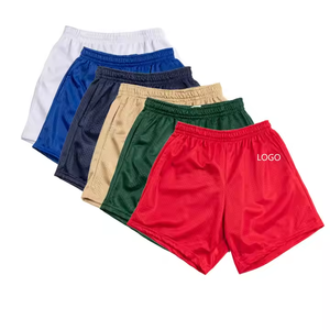 Logo personalizzato allenamento da uomo da corsa basket Fitness Jogger Shorts in rete in bianco <span class=keywords><strong>pantaloncini</strong></span> sportivi da Streetwear sportivi Shorts - Product Image 1