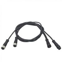 Connecteur étanche IP67 M12 2pin 3pin 4pin 5pin 6pin 7pin connecteur de câble de prise de courant connecteurs circulaires